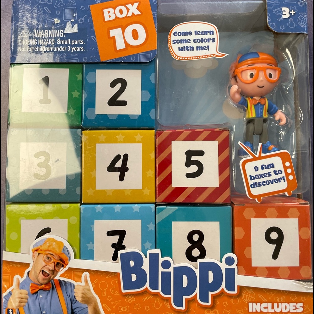 Blippi box 10